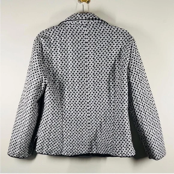 Carole Little Black and White Patterned Jacket - Picture 2 of 8